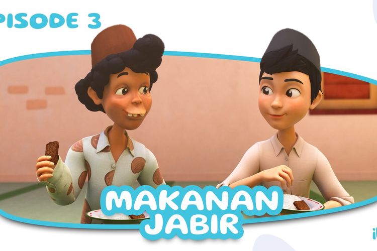Episode ketiga yang berjudul Makanan Jabir dari serial animasi Ibra.