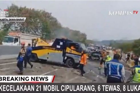 Kecelakaan Tol Purbaleunyi, Contraflow Diberlakukan Sepanjang 3 Km