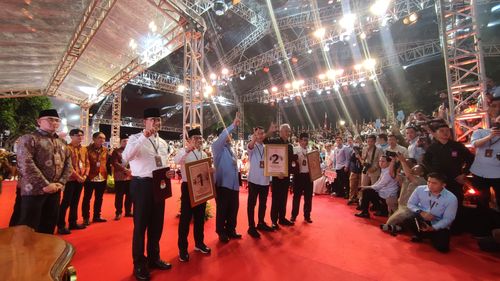 Tanggapan Anies-Muhaimin, Prabowo-Gibran, dan Ganjar-Mahfud Usai Penetapan Nomor Urut