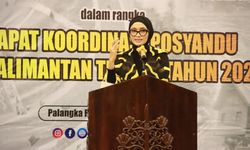 Rakor Posyandu Se-Kalteng, Ketua TP PKK: Posyandu Perlu Layani Isu Sosial Masyarakat