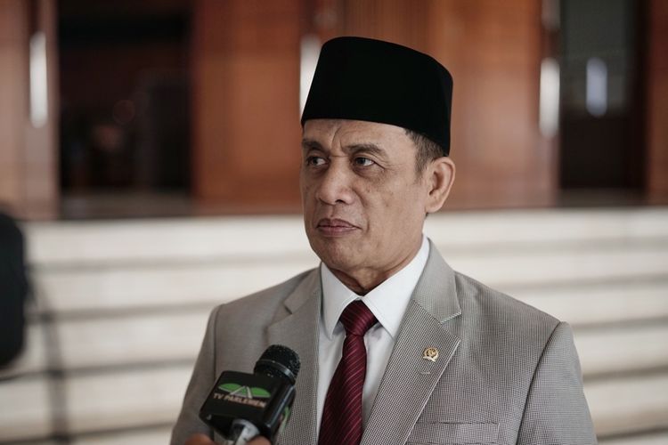 Anggota Komisi III DPR dari Fraksi Partai Gerindra Muhammad Syafii di Kompleks Parlemen, Senayan, Jakarta, Selasa (28/5/2019). 