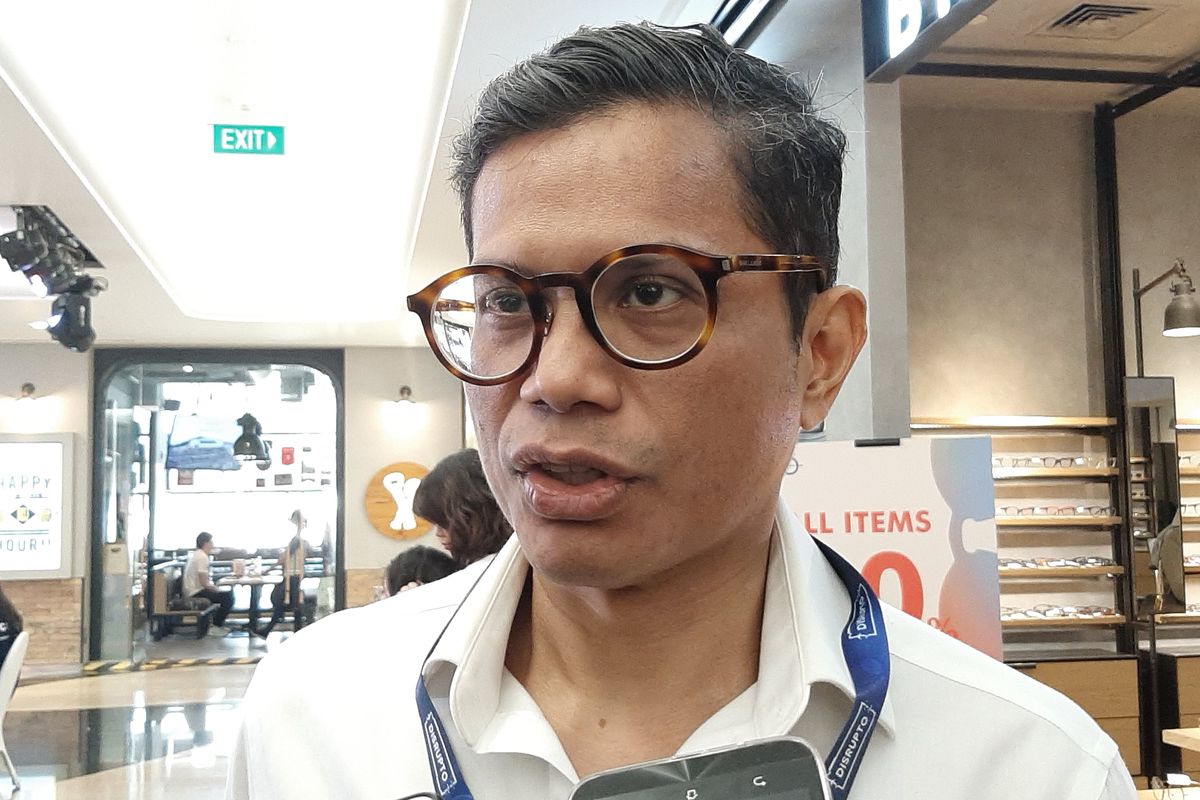 Direktur Utama PT Bank Tabungan Negara (Persero) Tbk Pahala Mansury saat ditemui di Plaza Indonesia, Sabtu (23/11/2019)