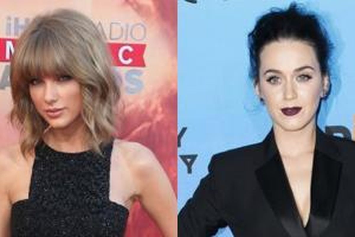 Taylor Swift dan Katy Perry