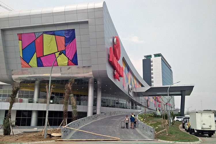 Pusat perbelanjaan di Gresik, Icon Mall yang bakal diresmikan, Jumat (26/10/2018).