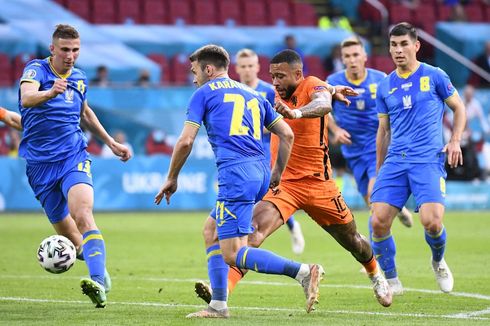 Belanda Vs Ukraina Babak Pertama, Dominasi De Oranje Belum Berbuah