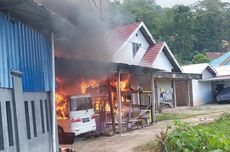 Rumah Guru SD di Palopo Terbakar, Anak Terluka, Mobil Hangus