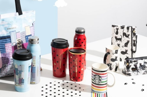 Kolaborasi Starbucks x Kate Spade Bikin Koleksi Tumbler, Mau?