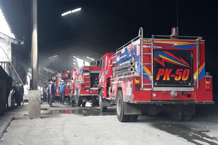 Kebakaran Pabrik Mainan di Medan, Api Padam Setelah 22 Jam, Warga Terdampak Kembali ke Rumah