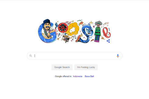 Ada Benyamin Sueb di Google Doodle Hari Ini