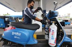 Klaim Pertamina Soal Hasil Uji Coba Efisiensi BBG pada Motor Konversi