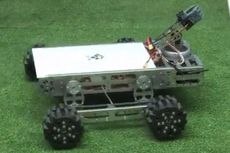 Mahasiswa PENS Inovasi Robot Observasi Gunung Berapi