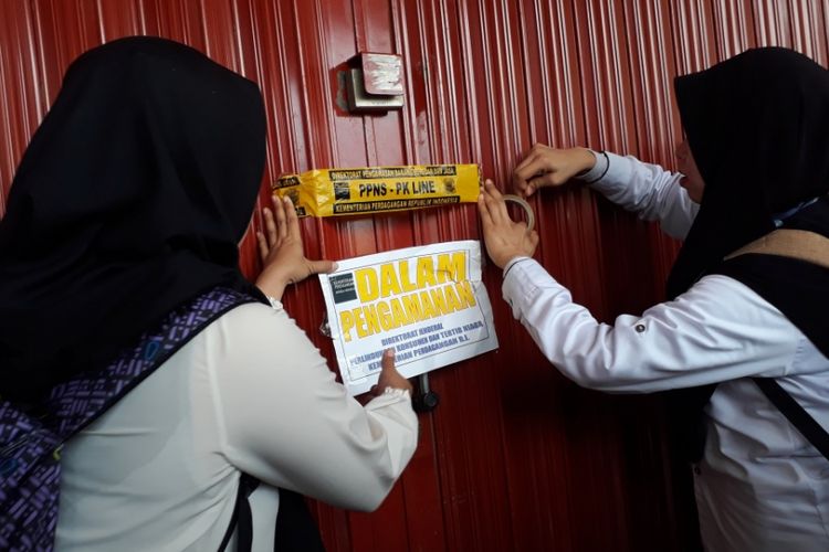 Kemendag Segel 4 Gudang Mainan  Ilegal di Batam