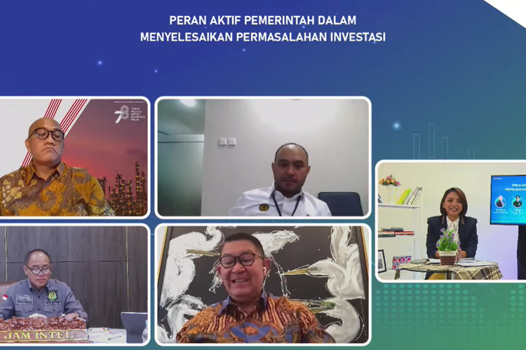 Kementerian Investasi/BKPM menyelenggarakan acara web seminar (webinar) bertajuk Peran Aktif Pemerintah dalam Menyelesaikan Permasalahan Investasi melalui live streaming di YouTube Kementerian Investasi/BKPM, Rabu (26/10/2022).

