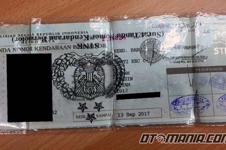 Polisi Bisa Tilang Pengendara Yang Nunggak Pajak Kendaraan