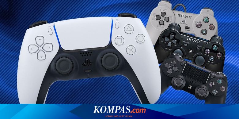 Menengok Perubahan Stik Playstation Dari Ps1 Hingga Ps5 Halaman All Kompas Com