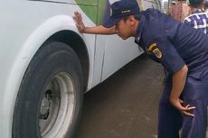 Sidak Angkutan Umum, Bus Pakai Ban Vulkanisir Dipulangkan