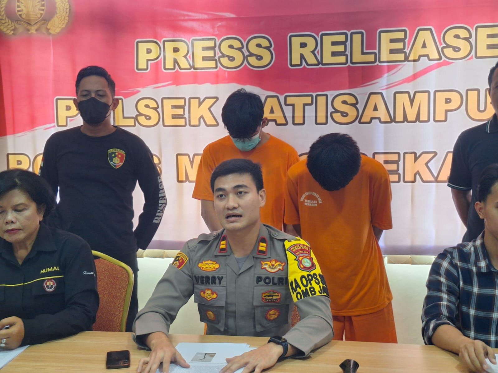 Dua Begal Motor di Bekasi Terancam Pidana 9 Tahun Penjara
