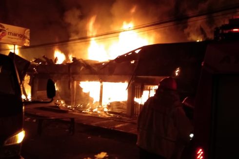Kebakaran Pasar Bululawang Malang, Korban Terdampak Akan Direlokasi 
