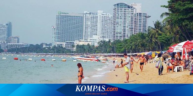 Ombak Pantai Pattaya Halaman All Kompas Com