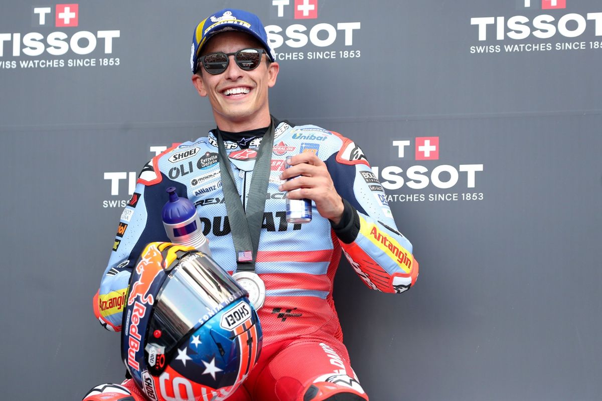 Marc Marquez finis kedua pada sprint race MotoGP Amerika 2024