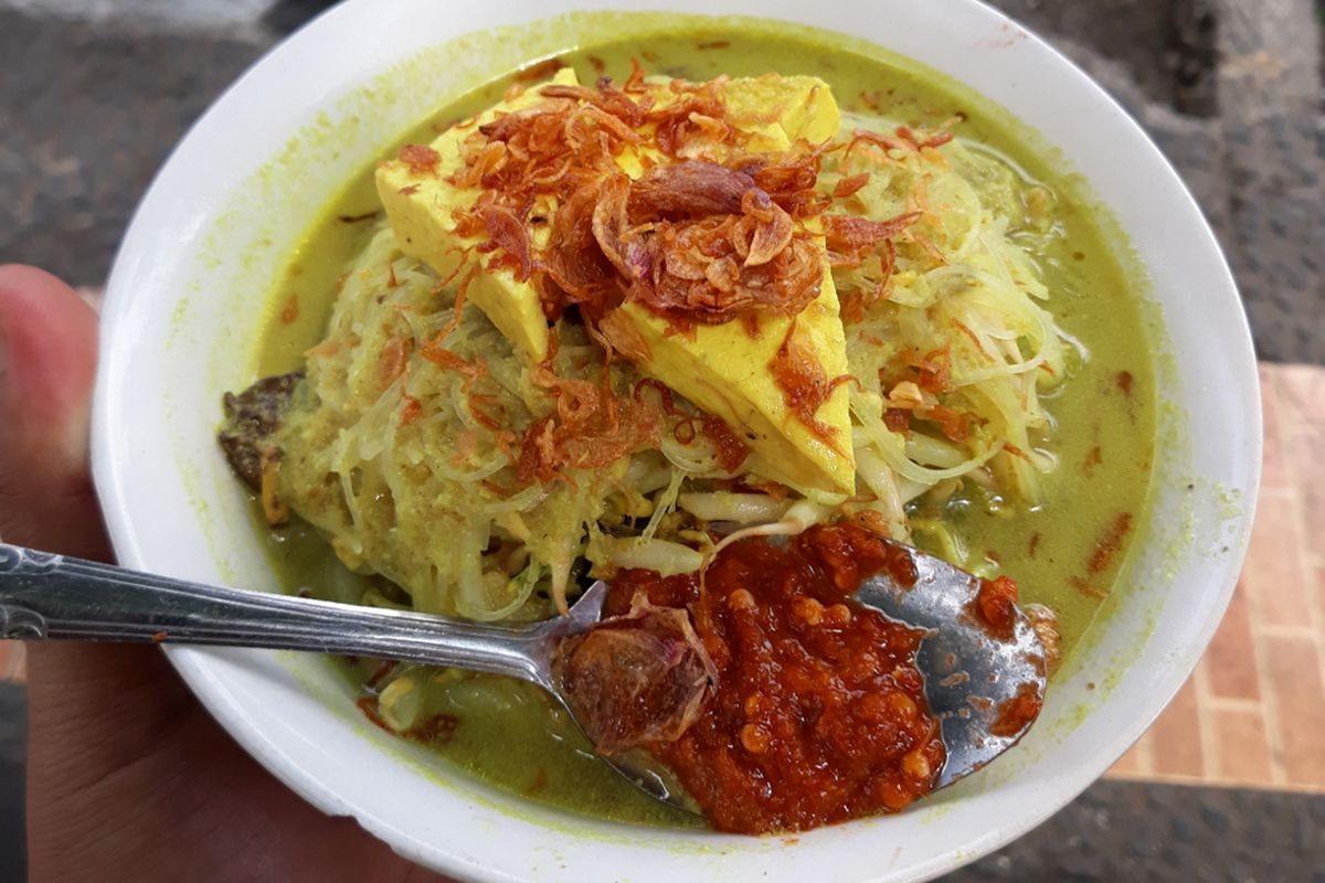 Ilustrasi laksa bogor. 