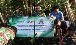 Cegah Abrasi, QNET dan Kodim 1611/Badung Tanam 4.000 Mangrove di Pesisir Bali