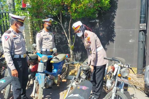 325 Motor Disita Selama Operasi Jayastamba, Kapolres Nganjuk: Untuk Meningkatkan Disiplin...