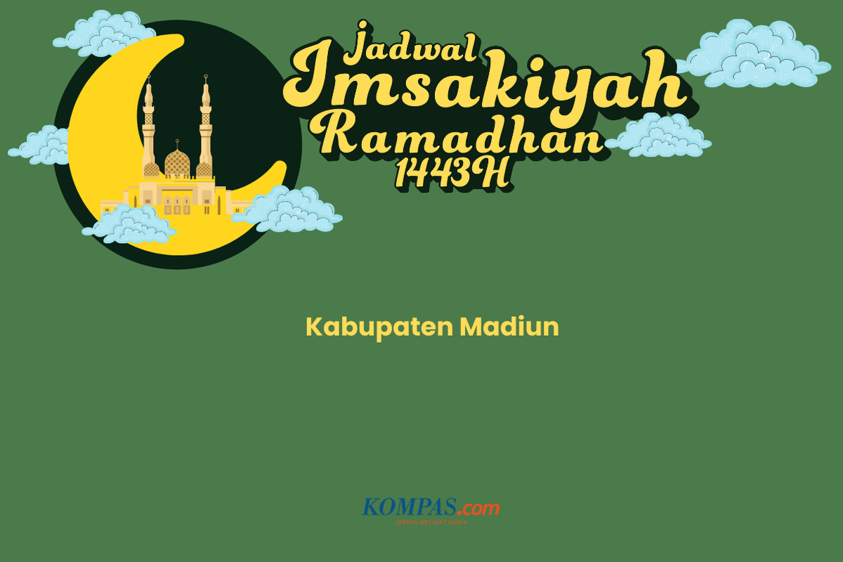 Jadwal Imsakiyah dan Buka Puasa Kabupaten Madiun