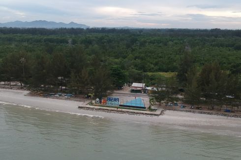 Pantai Pasir Padi Pangkalpinang Tutup, Ratusan Kendaraan Diminta Putar Balik