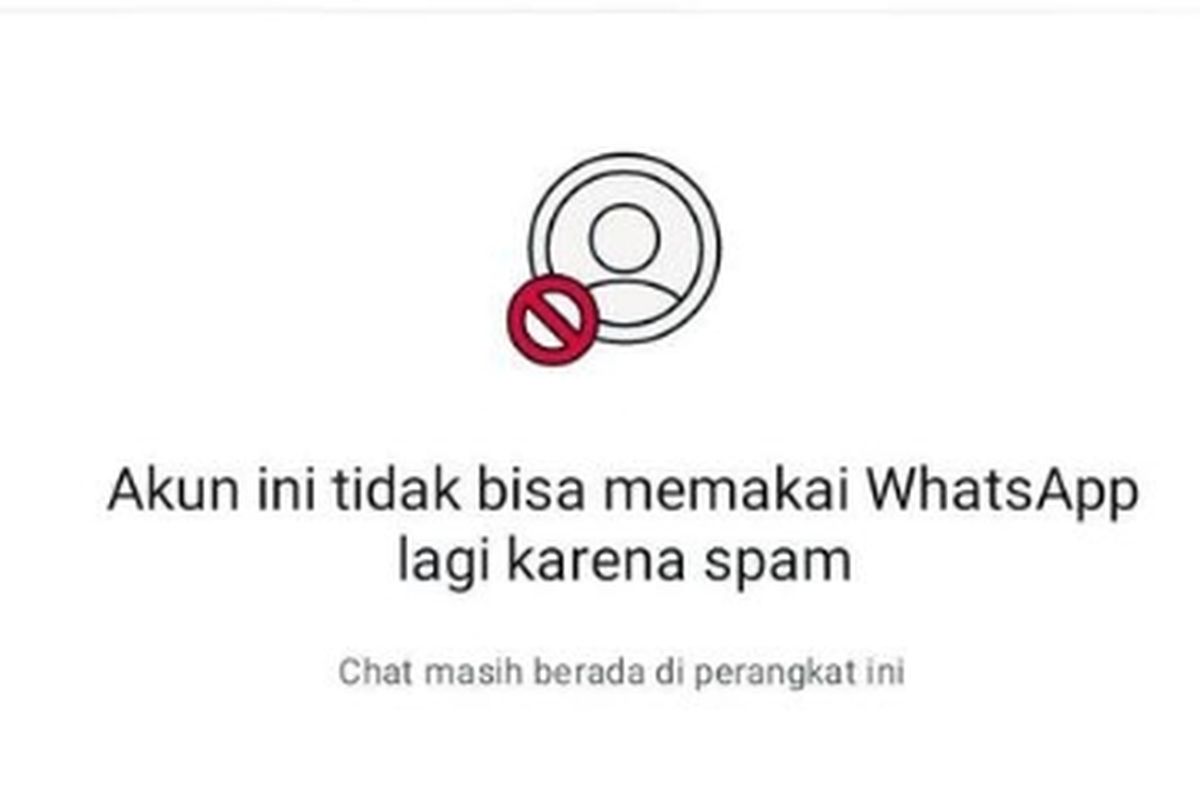 Pemberitahuan anda tidak bisa menggunakan whatsapp, apa penyebabnya?