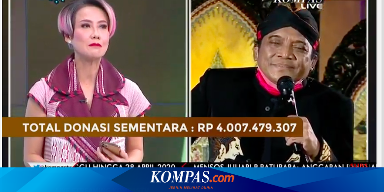 2 Jam Konser Amal dari Rumah, Didi Kempot Kumpulkan Donasi Rp 4 Miliar