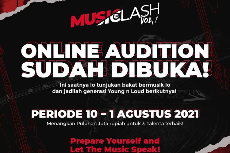 HAI mengadakan kompetisi musik untuk mencari bakat baru bertajuk Musiclash vol.1