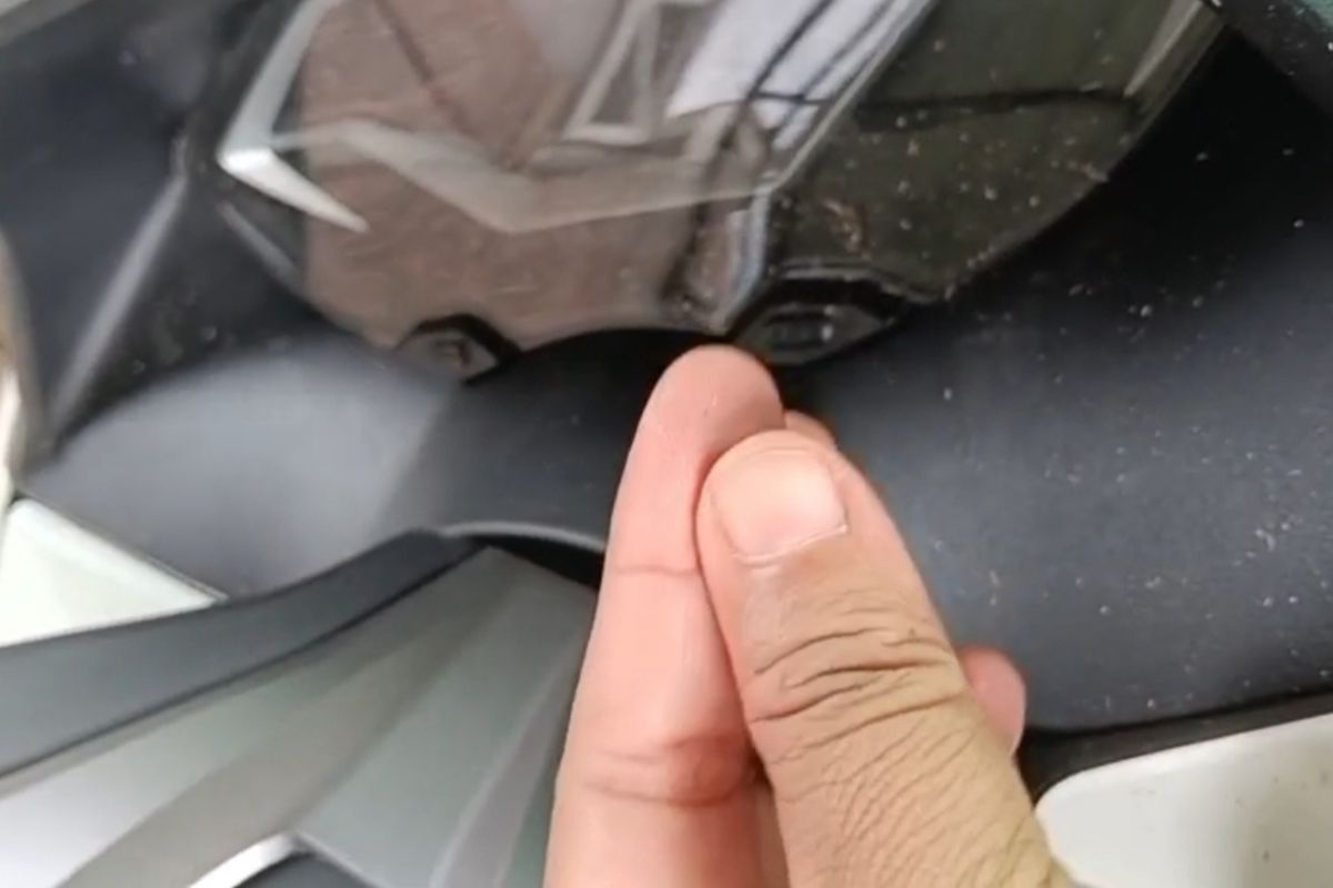 Serbuk kayu yang ada di pemukiman warga