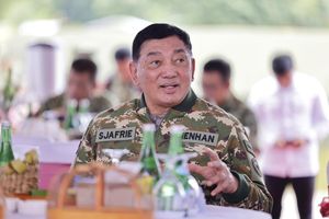 Menhan Sjafrie Minta Warga Tidak Khawatir soal Status Siaga Satu