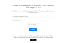 Cara Cek Nilai dan Unduh Sertifikat SKD CPNS 2023