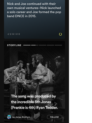 Fitur Storylines di Spotify