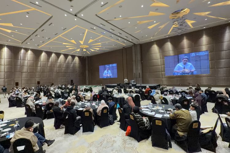 Potret kegiatan manasik haji jejak imani. (Dok. jejak imani)