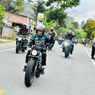 Pakai Jaket G20, Jokowi dan Para Menteri Naik Motor ke Simalungun