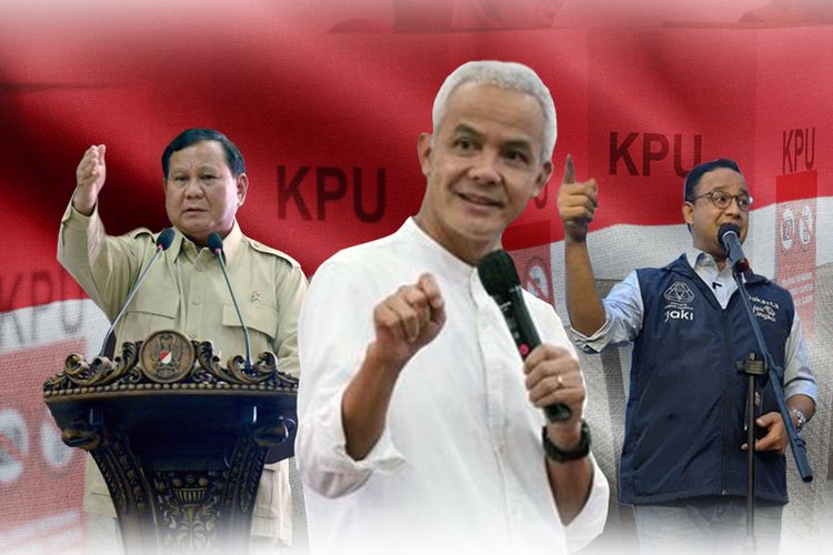 Survei PolMark: Ganjar 22,8 Persen, Prabowo 17,4 Persen, Anies 13,9 Persen