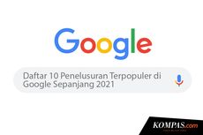 INFOGRAFIK: Daftar 10 Penelusuran Terpopuler di Google Sepanjang 2021