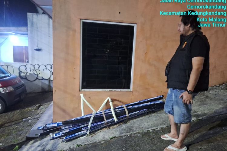 Polisi Buru Pelaku Penusukan Satpam di Kota Malang
