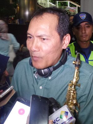 Wakil Ketua KPK Saut Situmorang di Gedung KPK Jakarta, Jumat (14/7/2017).