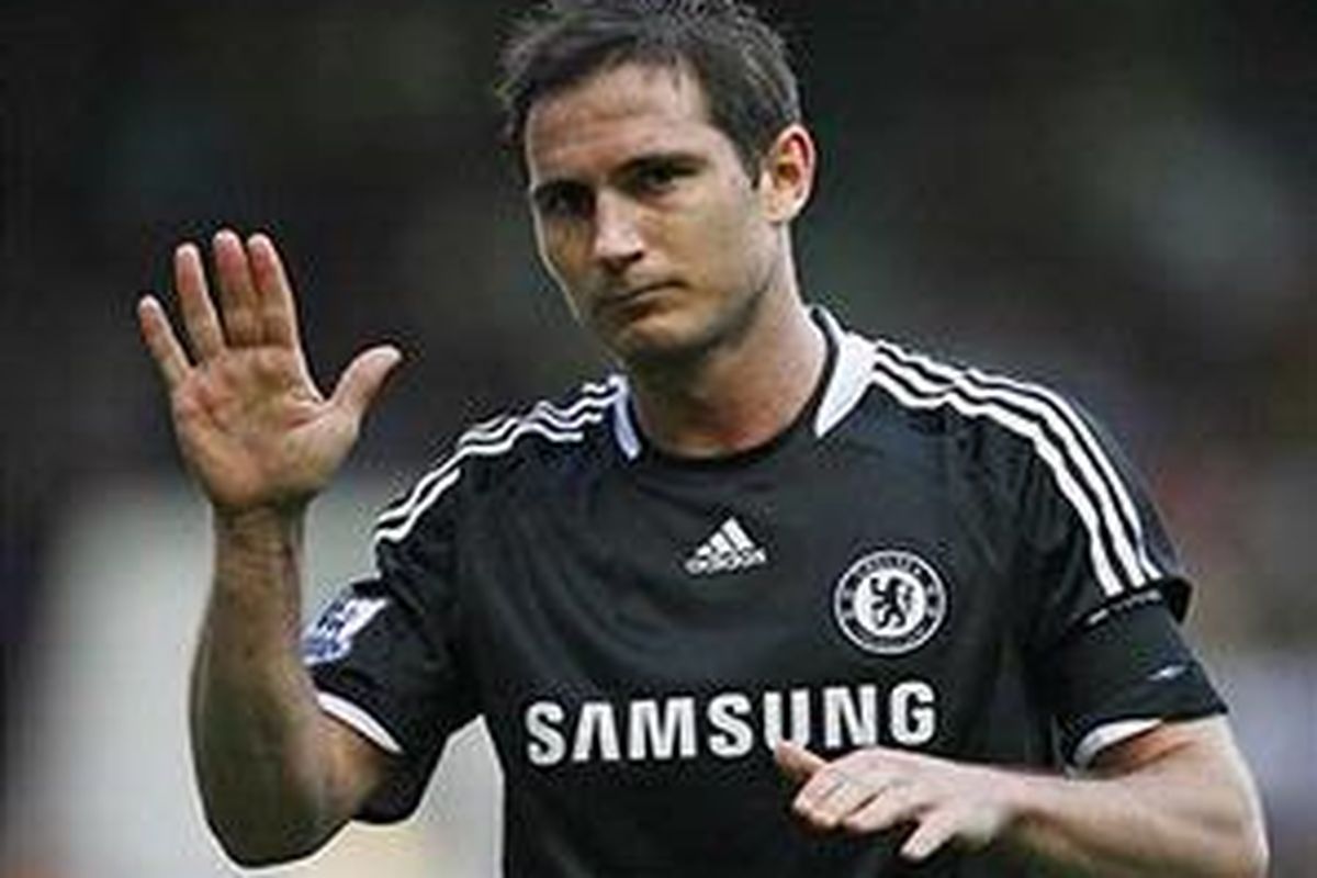 Gelandang Chelsea, Frank Lampard.
