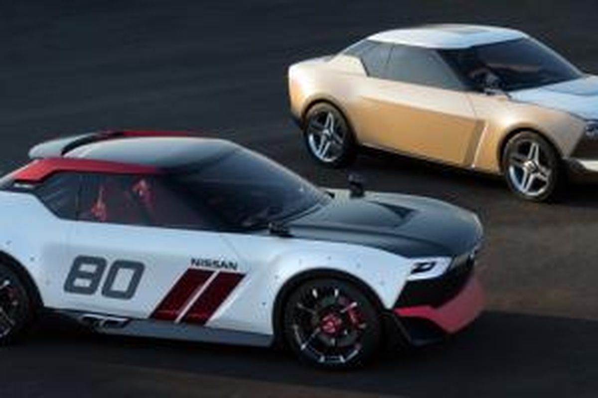 Nissan IDx Nismo (kiri) dan Nissan IDx Freeflow