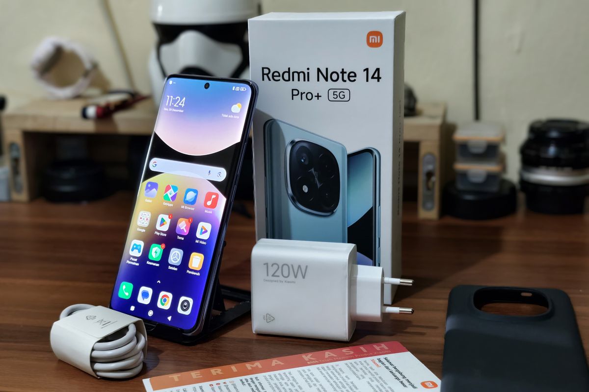 Xiaomi resmi merilis Redmi Note 14 series di Indonesia. Redmi Note 14 Pro Plus 5G menjadi varian tertinggi. Ponsel ini memiliki kamera 200 MP. 