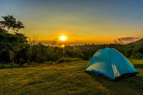 Ramai-ramai Camping di Puncak Bogor, Seperti Orang Dikurung Tiba-tiba Keluar