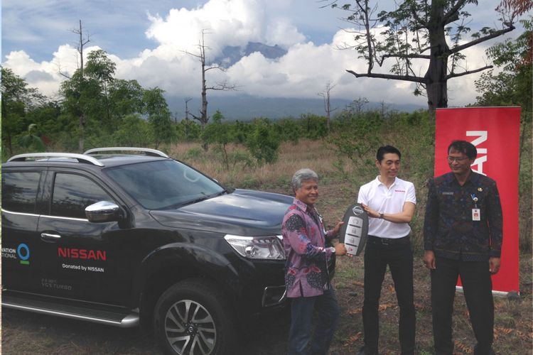 Penyerahan Nissan Navara Kepada Conservation International Indonesia, Kamis (23/11/2017).