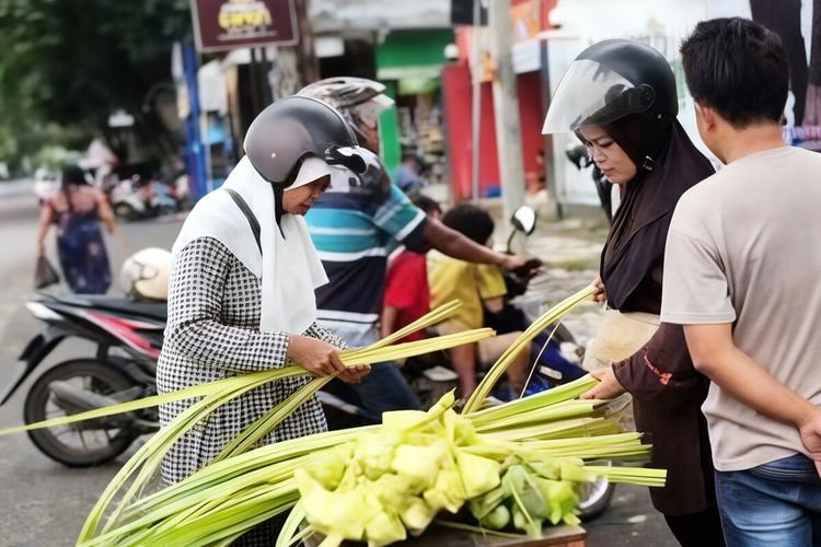 Cerita Para Penganyam di Ponorogo Menjemput Rezeki Jelang Lebaran Ketupat, Bisa Raup Puluhan Juta Rupiah