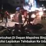 Viral Massa Blokir Jalan di Depan Mapolres Binjai, 3 Orang Diamankan