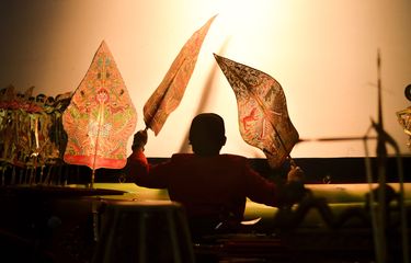 Ilustrasi wayang.